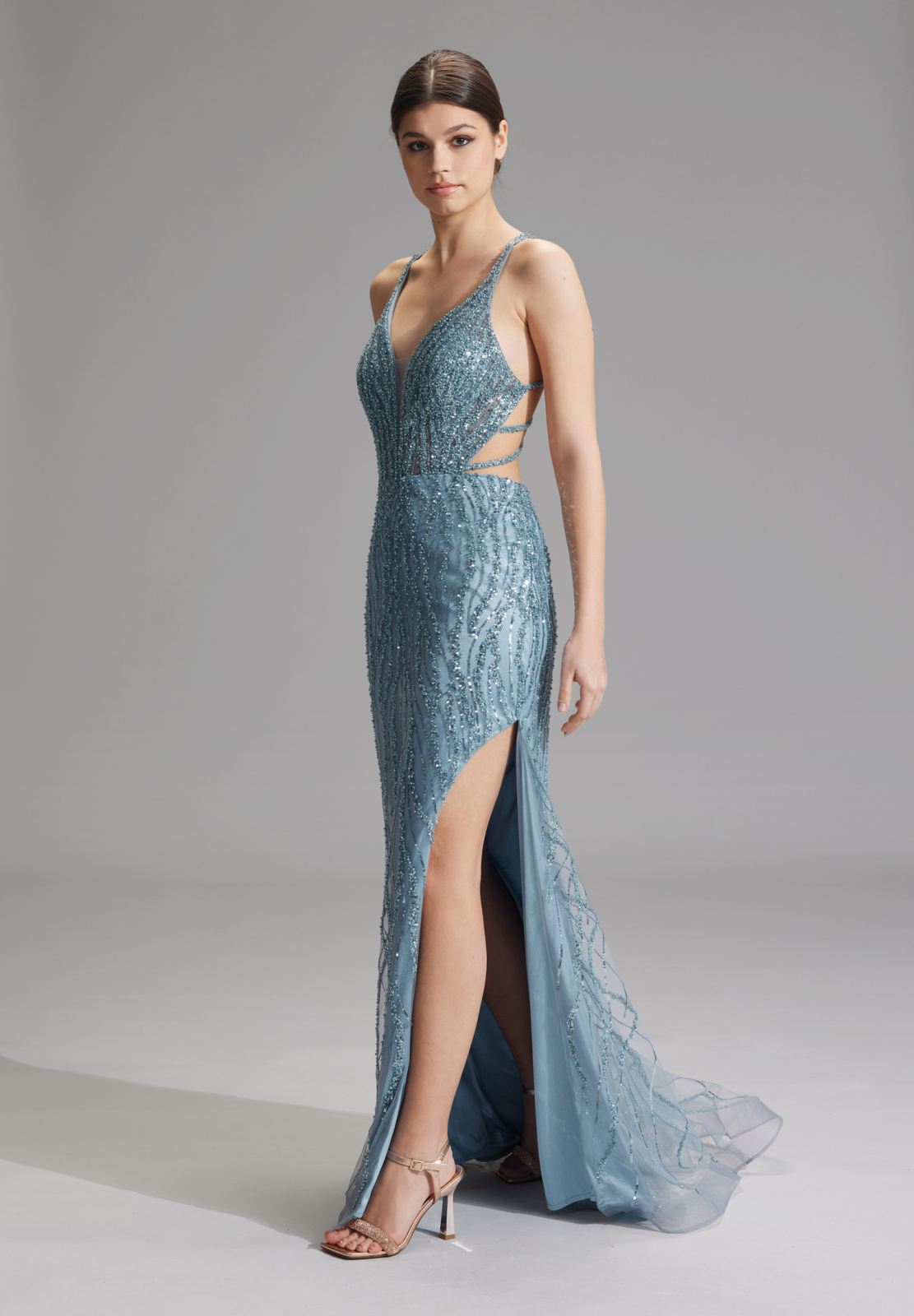 Figurbetonte glitzer kleider Clearance